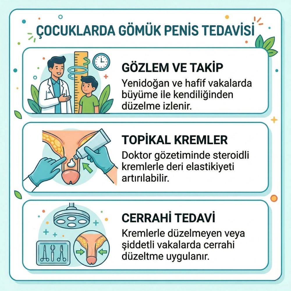 ameliyatsÄ±z gÃ¶mÃ¼k pipi tedavisi